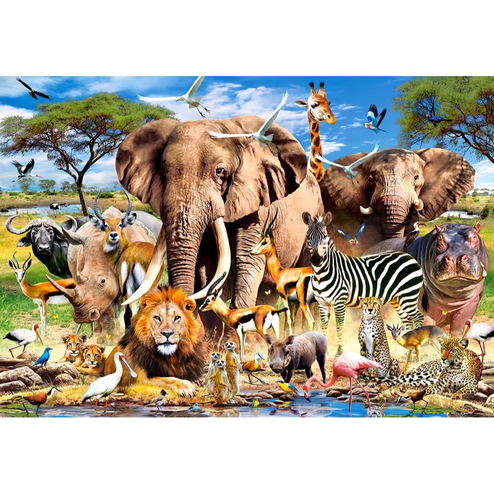 Toys Puzzle 1500 Pieces - Savanna Animals