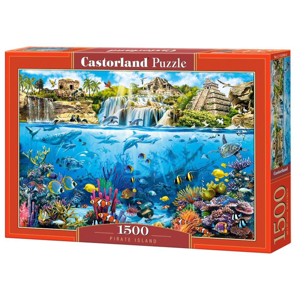 1500 Piece Puzzle - Pirate Island