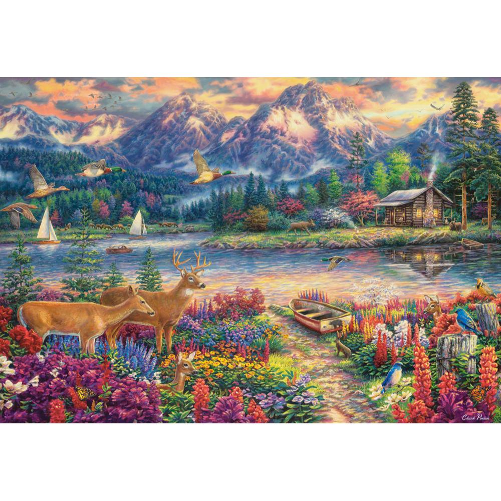 Puzzle 1500 Pezzi - Spring Mountain Majesty