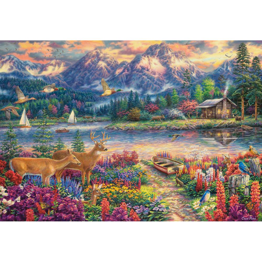 Toys Puzzle 1500 Pezzi - Spring Mountain Majesty