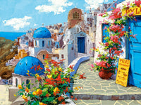 Puzzle 2000 Pieces - Spring in Santorini