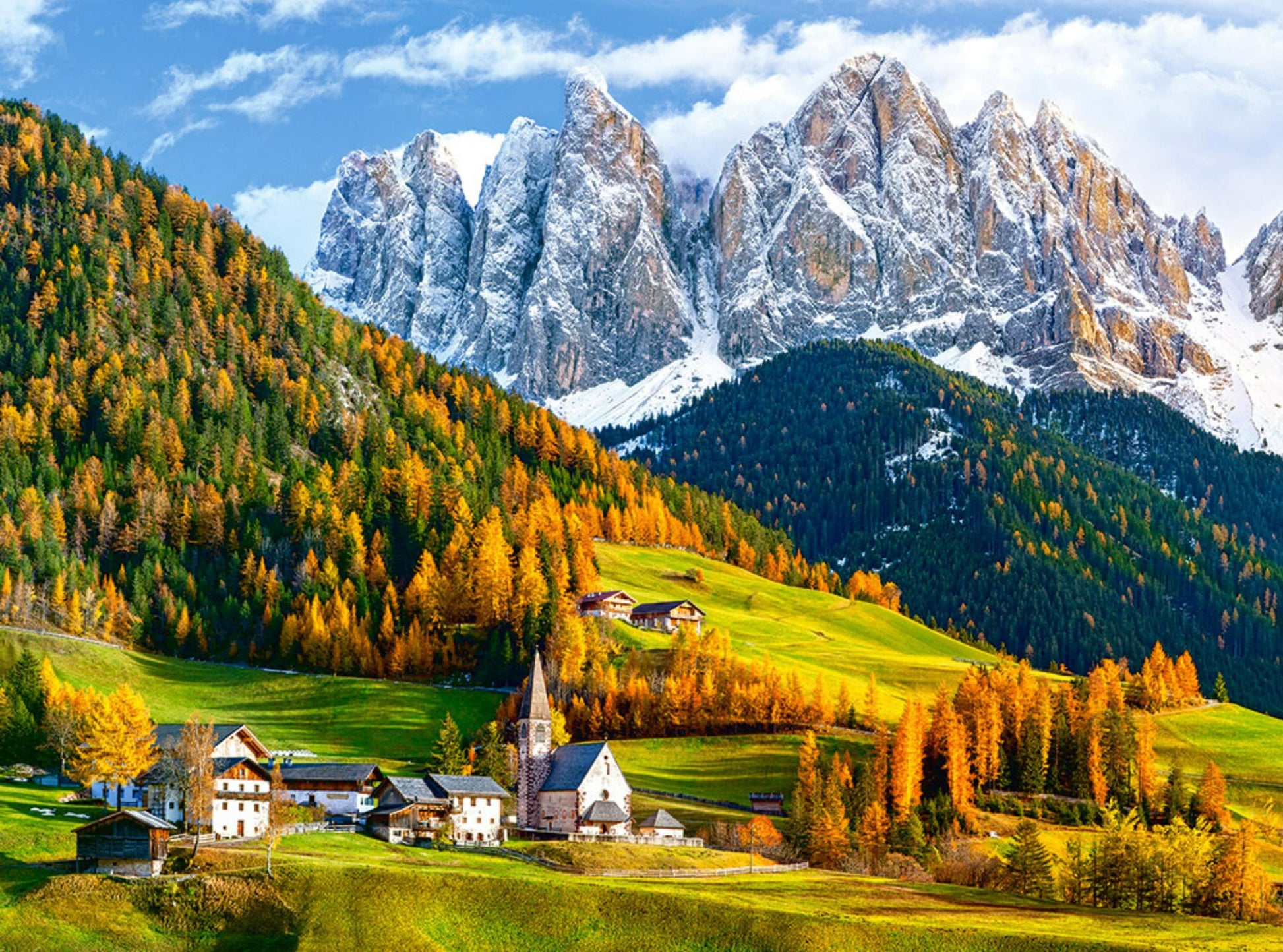 Toys Puzzle 2000 Pezzi - Church of St. Magdalena, Dolomites
