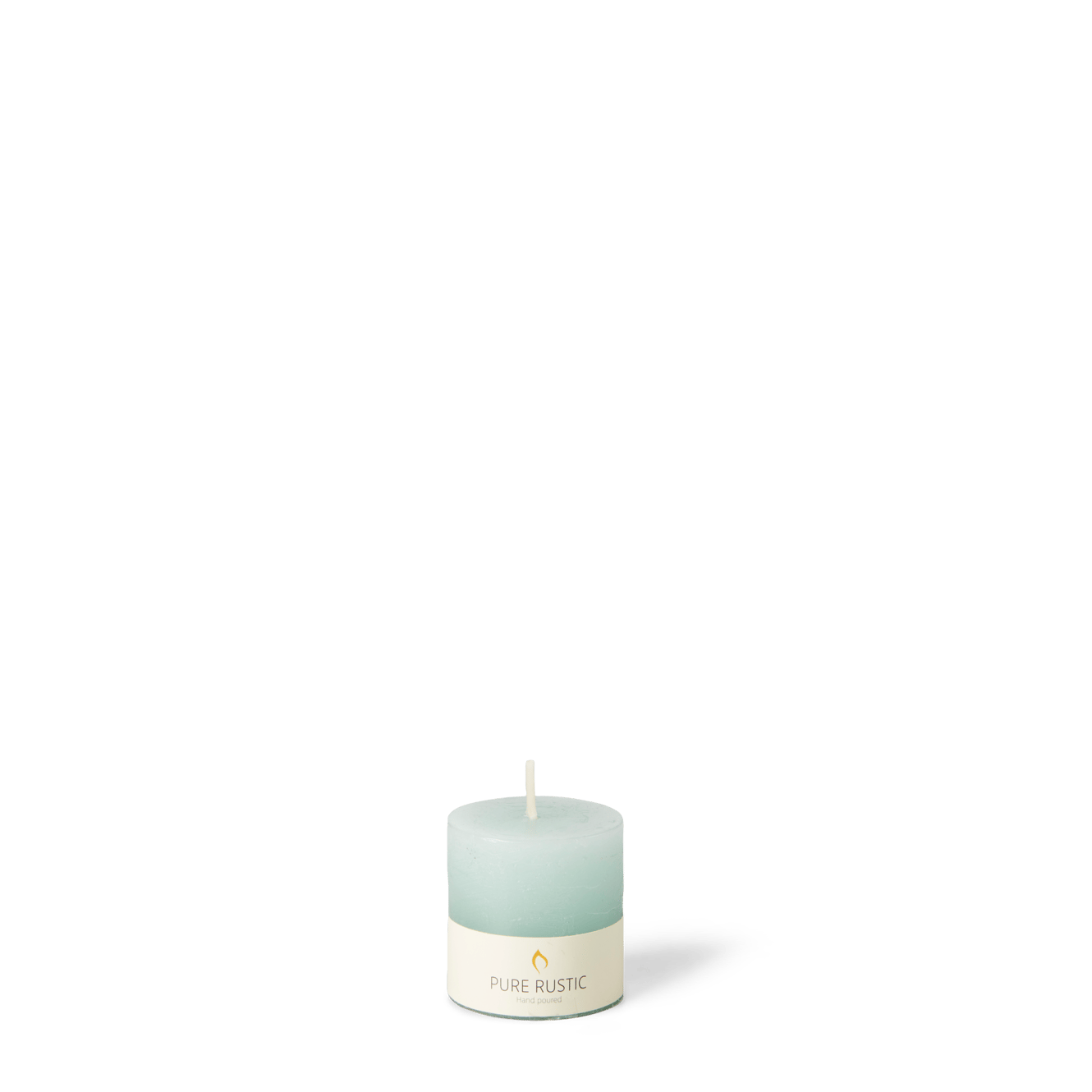 Casa RUSTIC CANDLE SEAFOAM 4,5X4,5