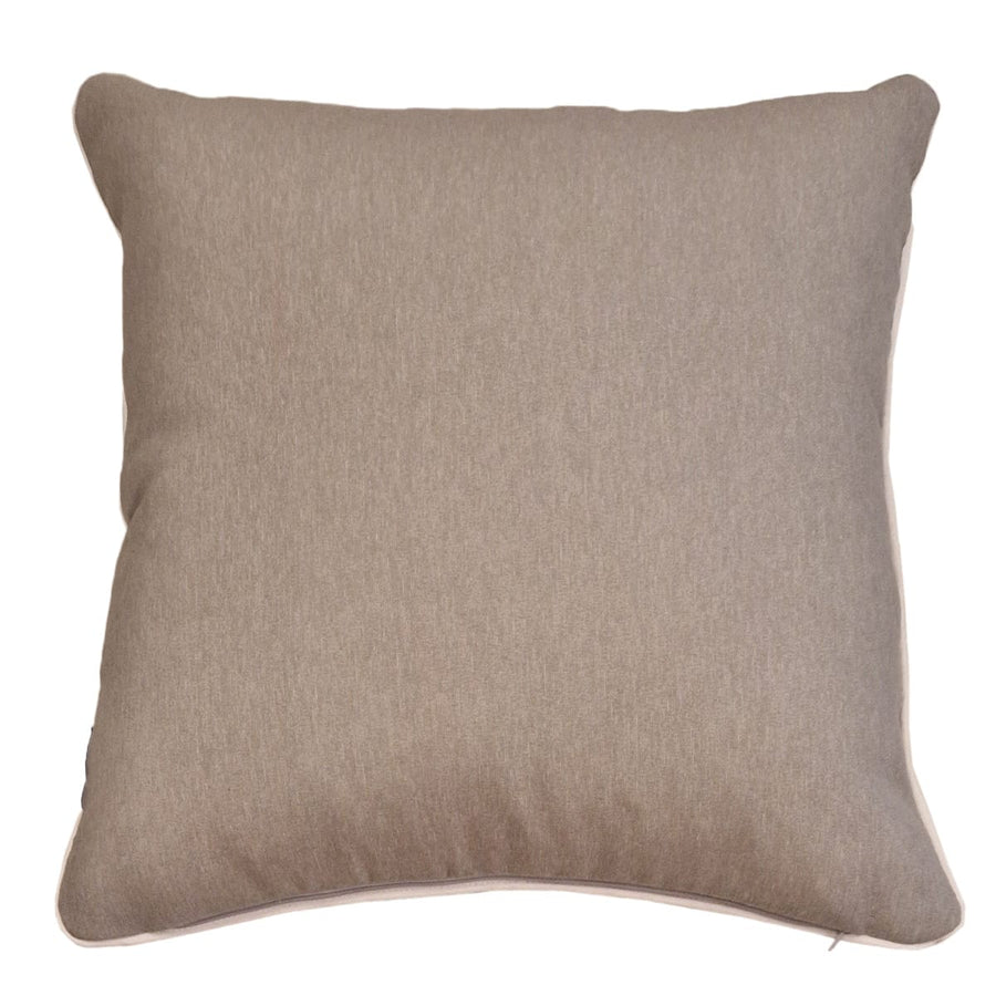Bricocenter CUSCINO SFODERABILE TURQUESA 50X50CM CON PIPING IDROREPELLENTE ANTIMACCHIA RETRO T.UNITA
