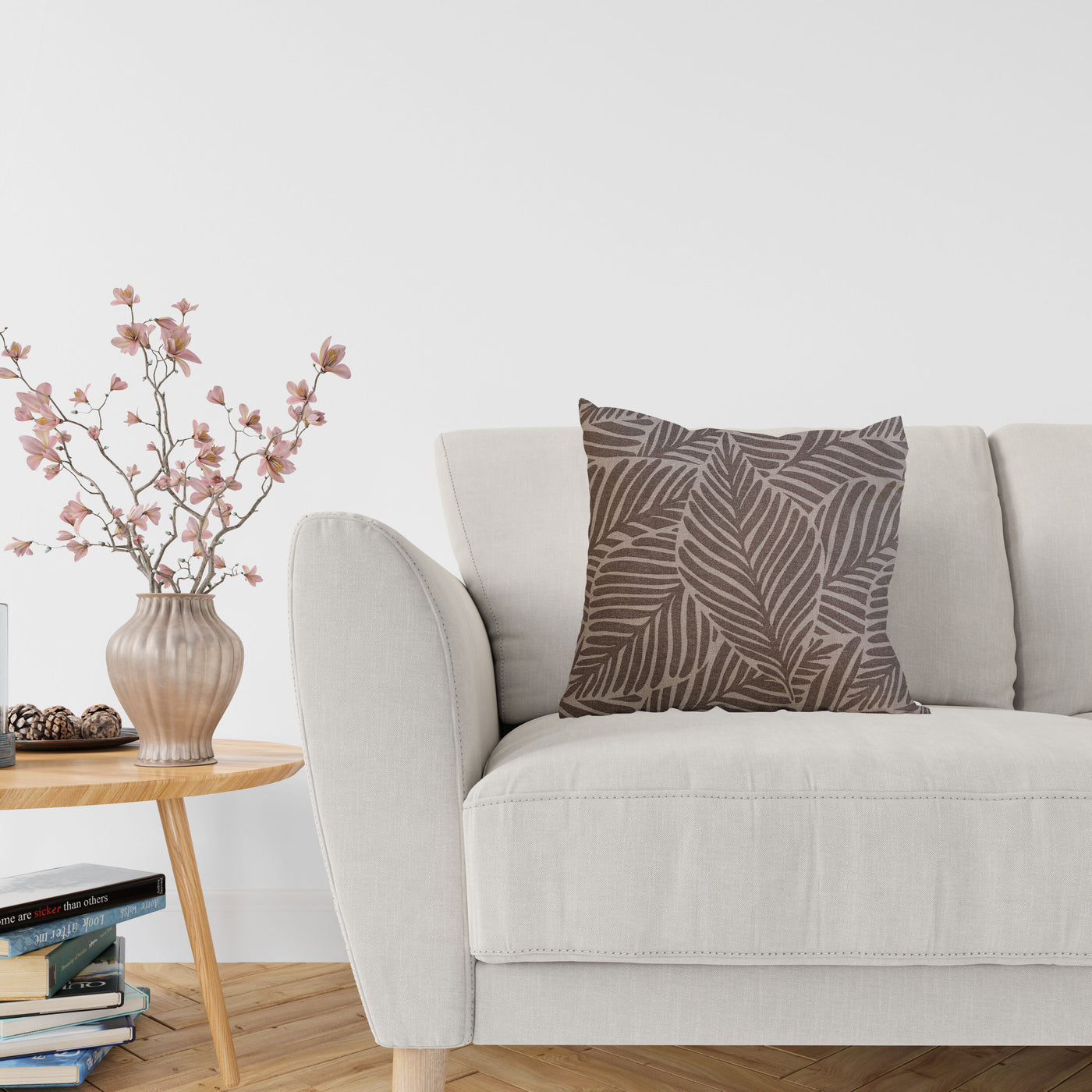 Maddie cushion, grey, 42x42 cm