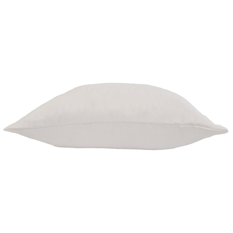 WHITE PRAGUE PILLOW 42X42CM