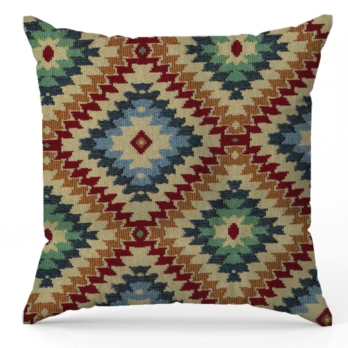 Bricocenter GOBELINE QUETZAL RHOMBUS PILLOW RED 42X42CM