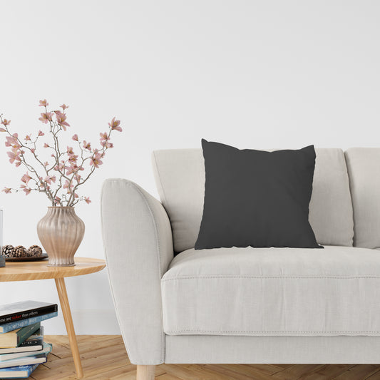 Siena cushion, dark grey, 42x42cm