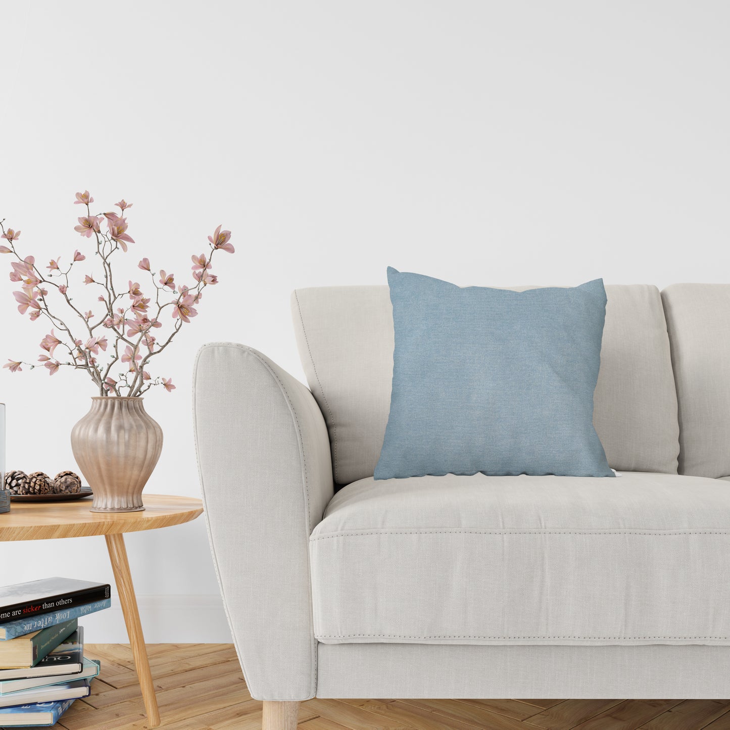 TORONTO PILLOW LIGHT BLUE 42X42CM