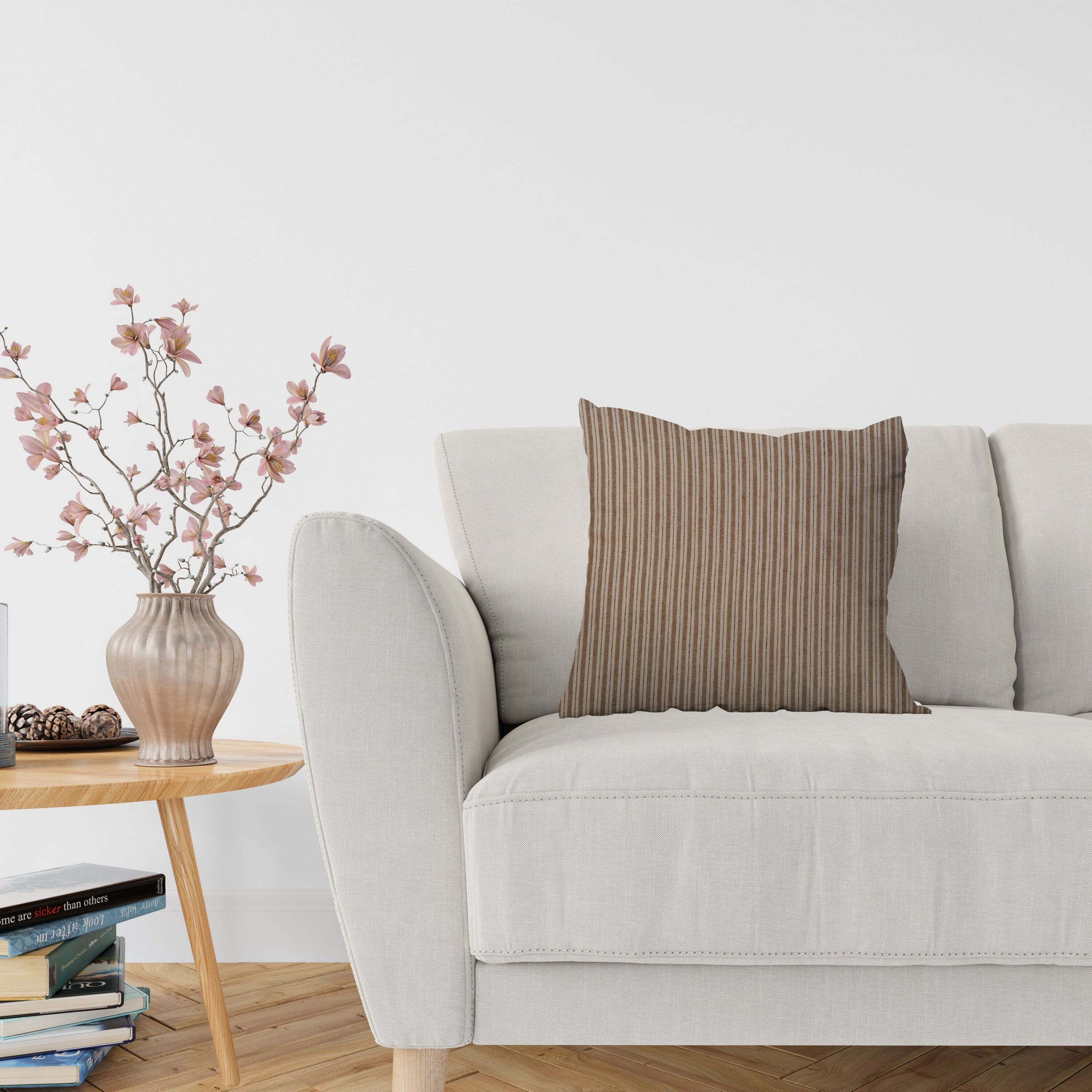 Zyon cushion, beige, 42x42 cm