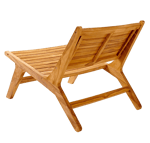 DARMA Natural lounge chair, H 67 x W 78 x D 67 cm