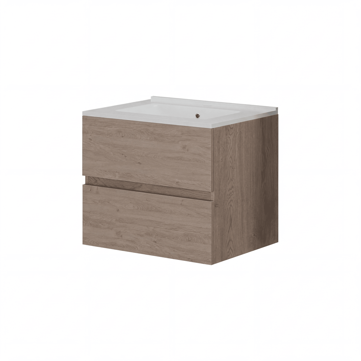 Mobile bagno new simple noce americano 60 cm