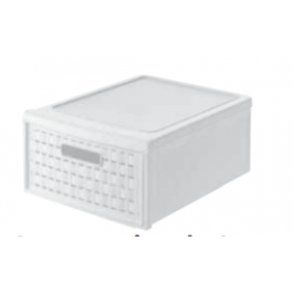 SINGLE DRAWER COUNTRY 35X26X14,5 CM WHITE