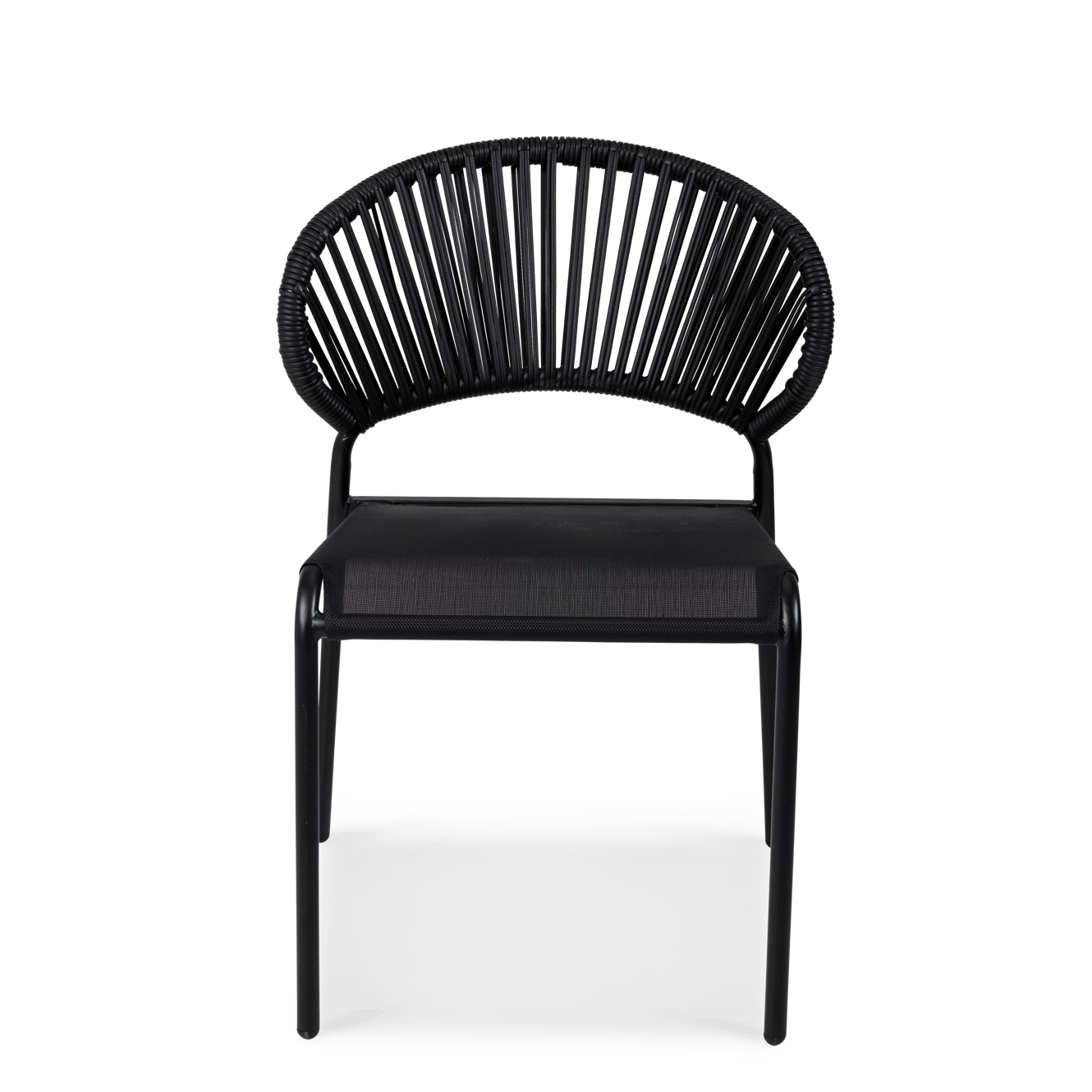 Casa ALVERA STACKING CHAIR BLACK