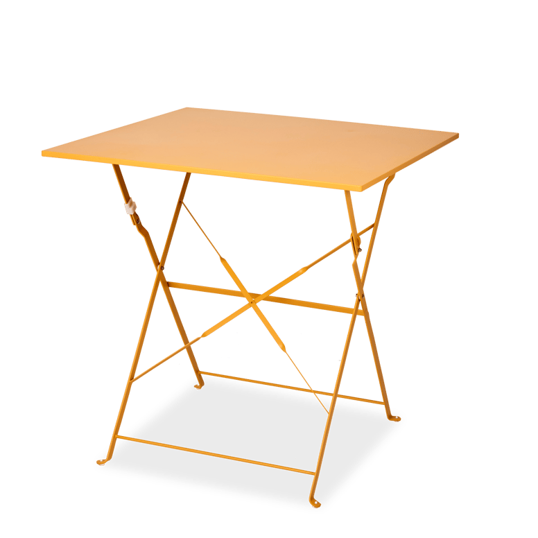 Casa IMPERIAL Ocher table, H 71 x W 70 x L 70 cm