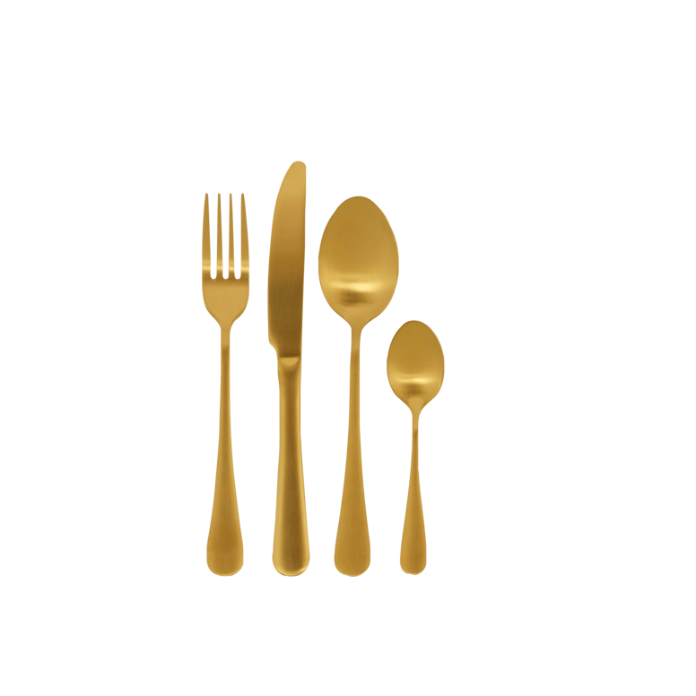 AXELLE Cutlery 16 pieces gold