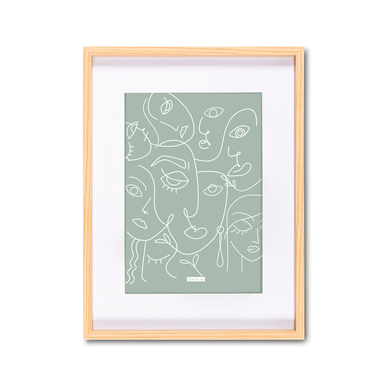 Casa ARTY PHOTO FRAME 30X21CM NATU