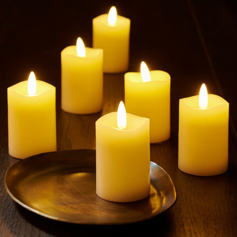 Casa RUSTIC S/6 LED CANDLES