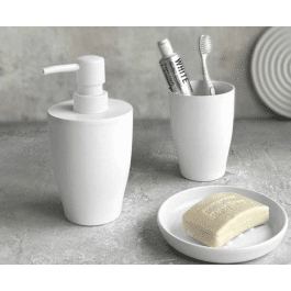 CLEAN WHITE PLASTIC SUPPORT ACCESSORY KIT