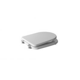 WC SEAT MOD. CLODIA MDF POLISHED WHITE
