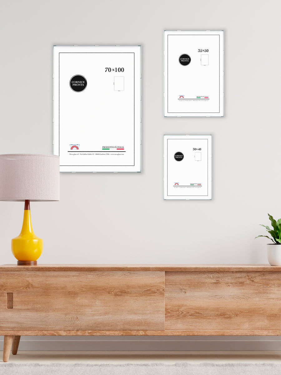 Openwork glass frame, 24x30 cm