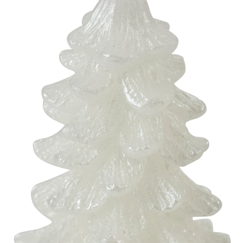 SNOWY CANDLE 11CM