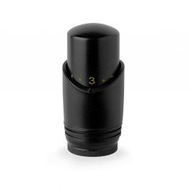 THERMOSTATIC HEAD 2TT-BB BLACK LIQUID SENSOR