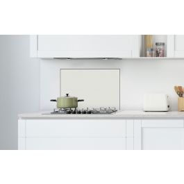 60X49CM WHITE ALUMINUM SPLASH GUARD PANEL