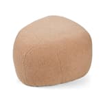 MONO Brown pouf, H 32 x W 52 x D 48,5 cm