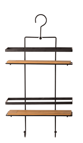 LOFT BATHROOM RACK BLACK