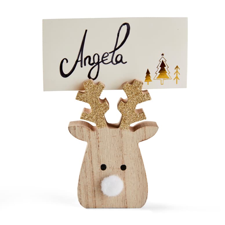 RUDOLPH NAME CARD HOLDER