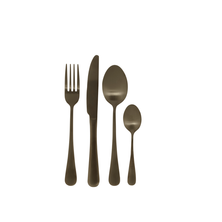 AXELLE  CUTLERY 16 PCS BLACK