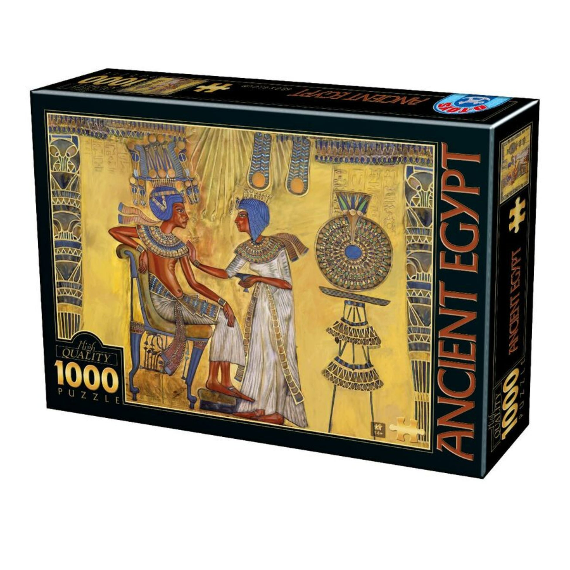 Puzzle 1000 pieces - Ancient Egypt Puzzle Tutankhamun and Ankhesenamun