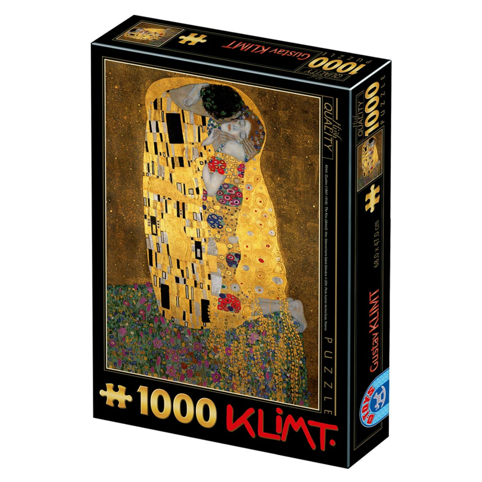 Puzzle 1000 pieces - Gustav Klimt - The Kiss