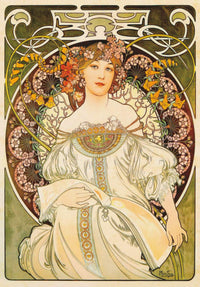 Puzzle 1000 pieces - Alphonse Mucha - Reverie