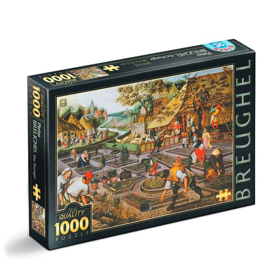 Puzzle 1000 pieces - Pieter Brueghel the Younger - Spring