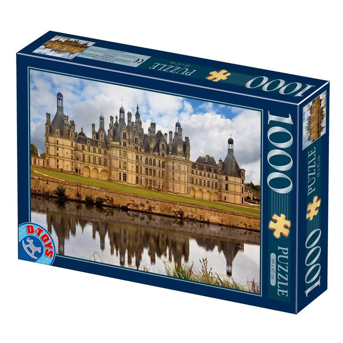 Puzzle 1000 pieces - Chambord Castle