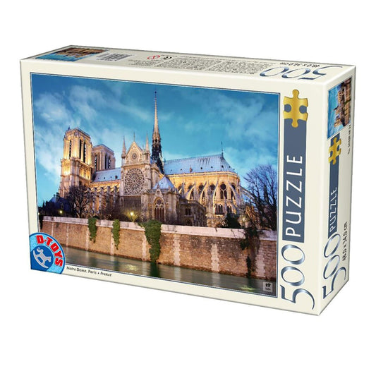 Toys Puzzle 500 pieces - Notre Dame, Paris, France