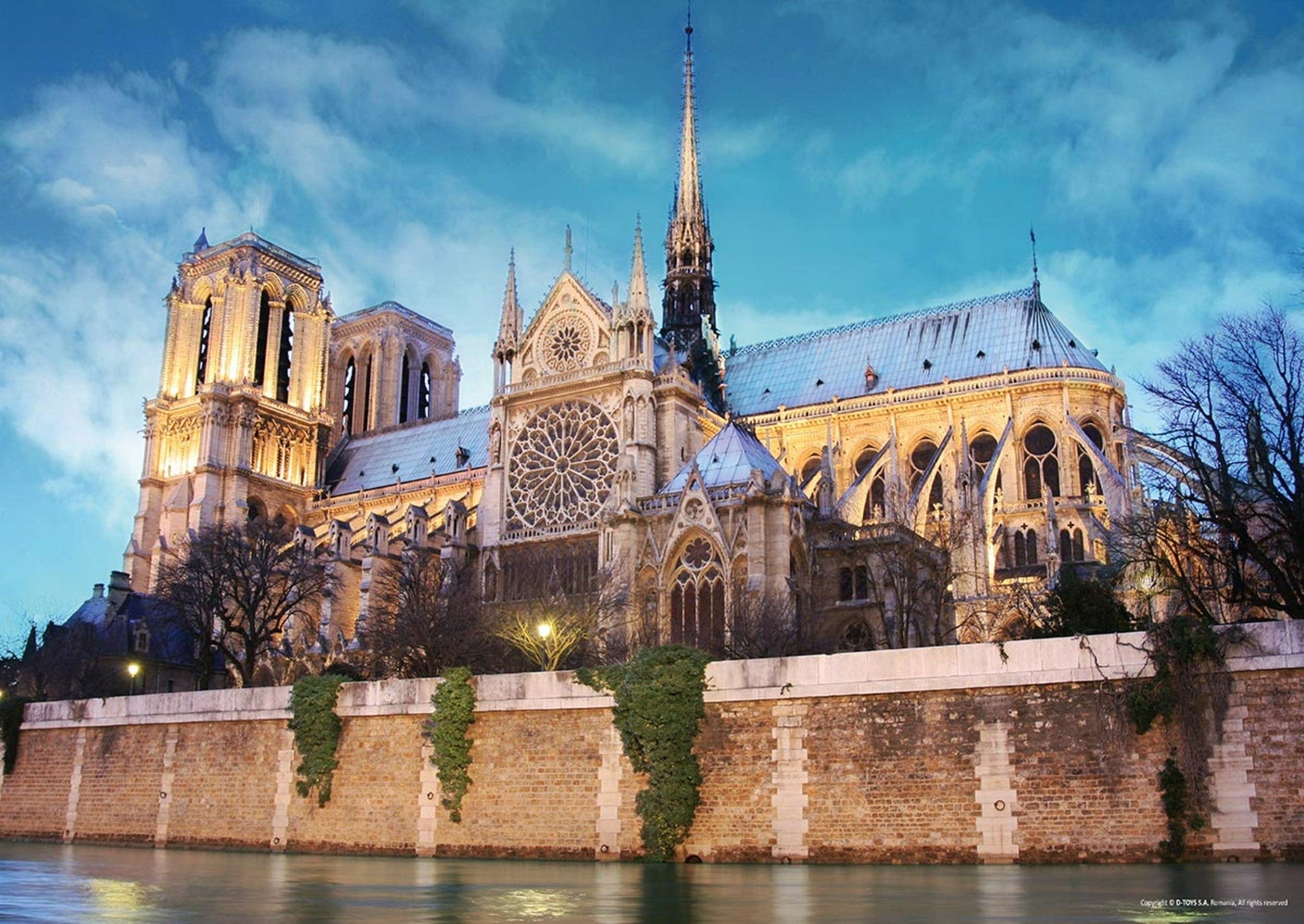 Toys Puzzle 500 pieces - Notre Dame, Paris, France