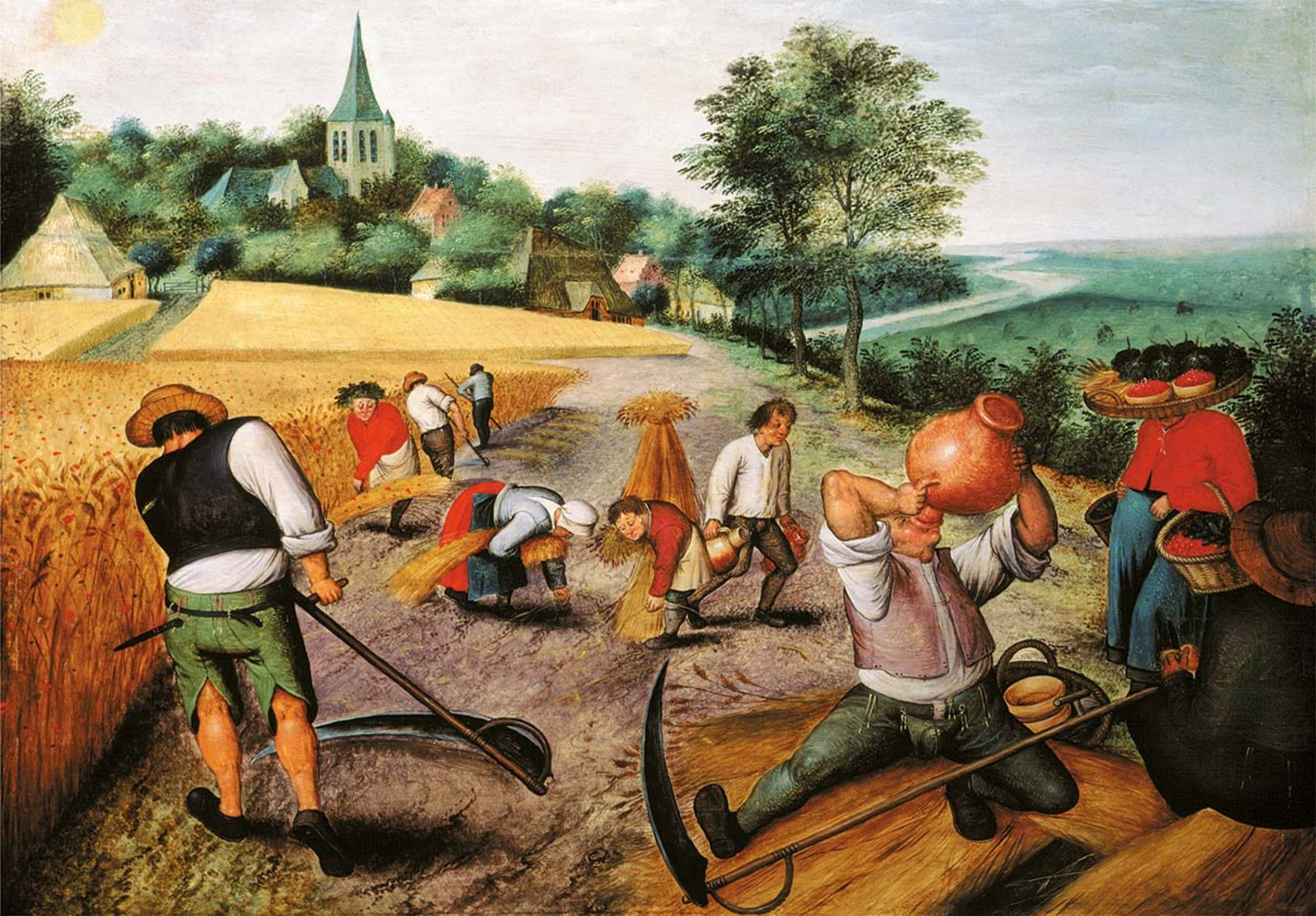 Puzzle 1000 pieces - Pieter Bruegel the Younger - Summer