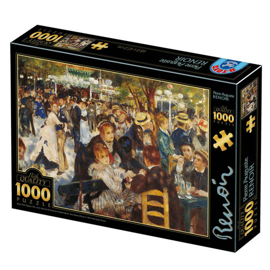 1000 piece puzzle - Pierre-Auguste Renoir - Dance at Le Moulin de la Galette