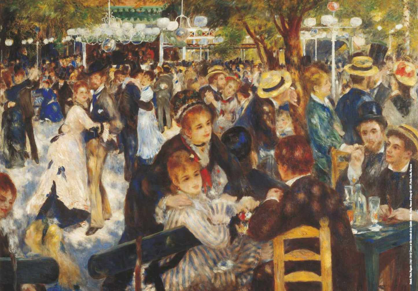 1000 piece puzzle - Pierre-Auguste Renoir - Dance at Le Moulin de la Galette