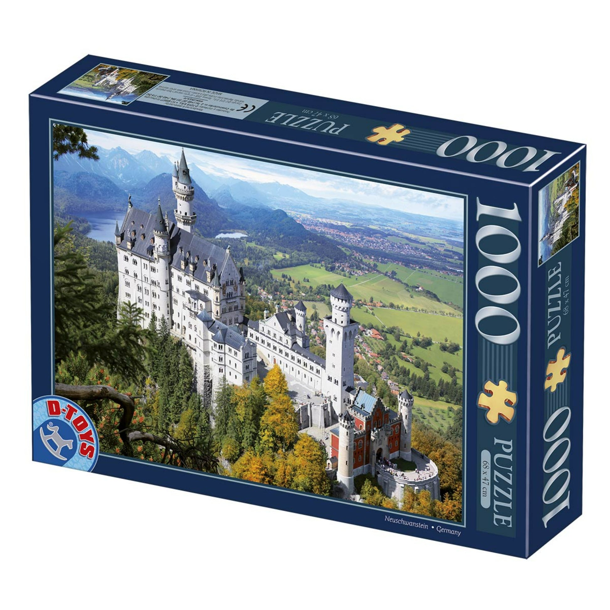 Puzzle 1000 pieces - Neuschwanstein Castle, Germany