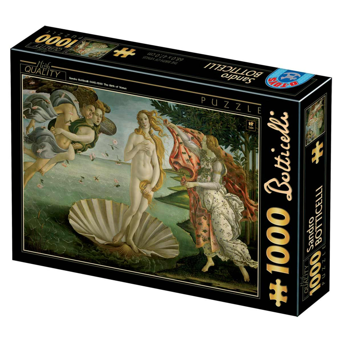 Puzzle 1000 pieces - Sandro Botticelli - Birth of Venus