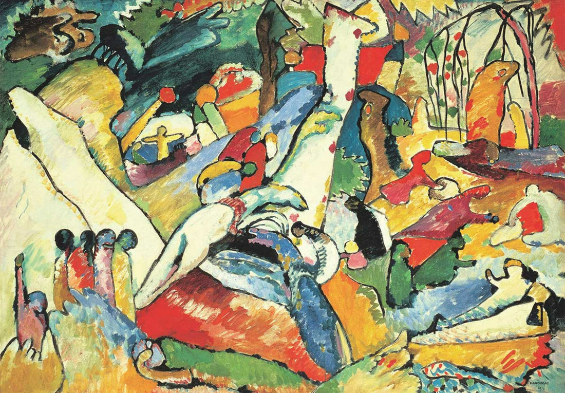 Puzzle 1000 pieces - Wassily Kandinsky - Sketch for Composition II