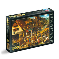 Puzzle 1000 pieces - Bruegel the Elder - Netherlandish Proverbs