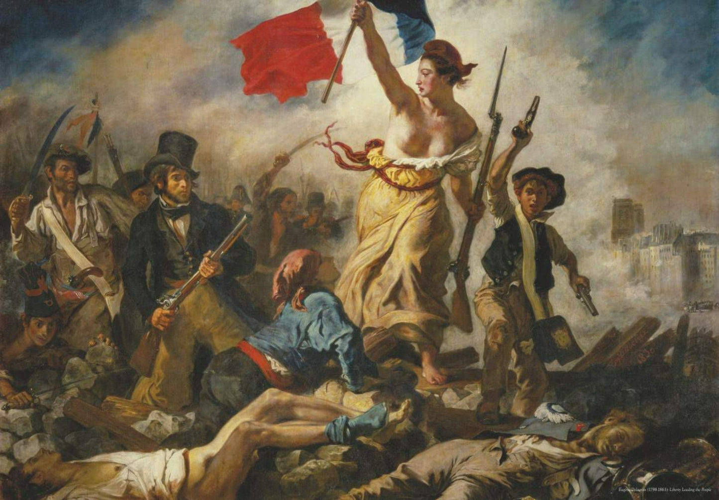 Toys Puzzle 1000 pieces - Eugène Delacroix - Liberty Leading the People