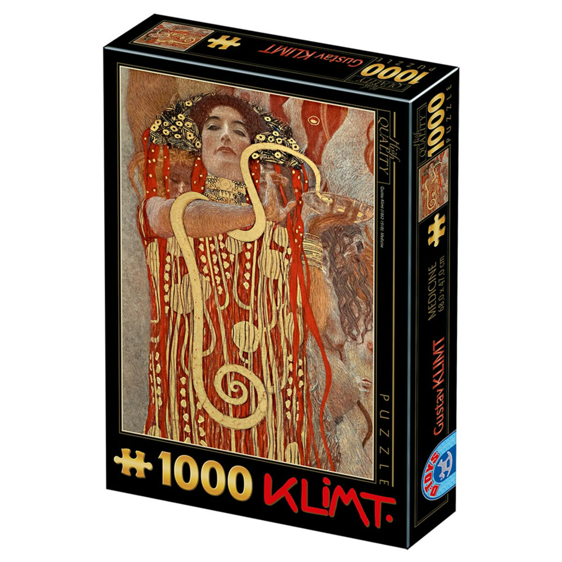 Puzzle 1000 pieces - Gustav Klimt - Hygieia