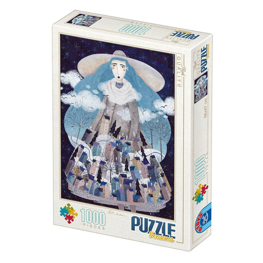 Toys Puzzle 1000 pieces - Kürti Andrea - Seasons - Winter