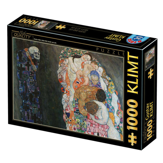 Toys Puzzle 1000 pieces - Gustav Klimt - Death and Life